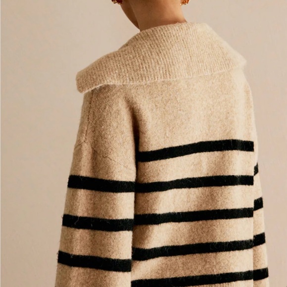 SOLD🚫 Commence Oversized Striped Sweater - Picture 5 of 9